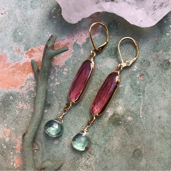 24k gold plated Sundance charm earrings - Picture 4 of 14